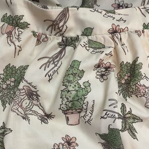 Harry Potter herbology skirt
